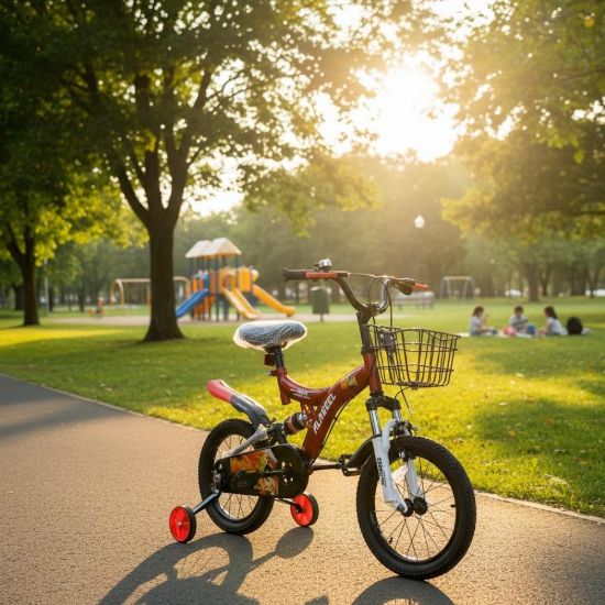 صورة دراجة هوائية للأطفال قوية 14 إنش